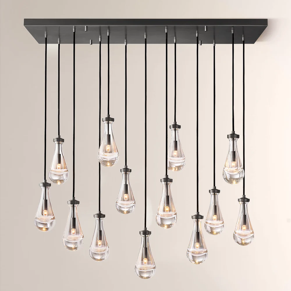 Raindors Rectangular Chandelier 54" - Image 3