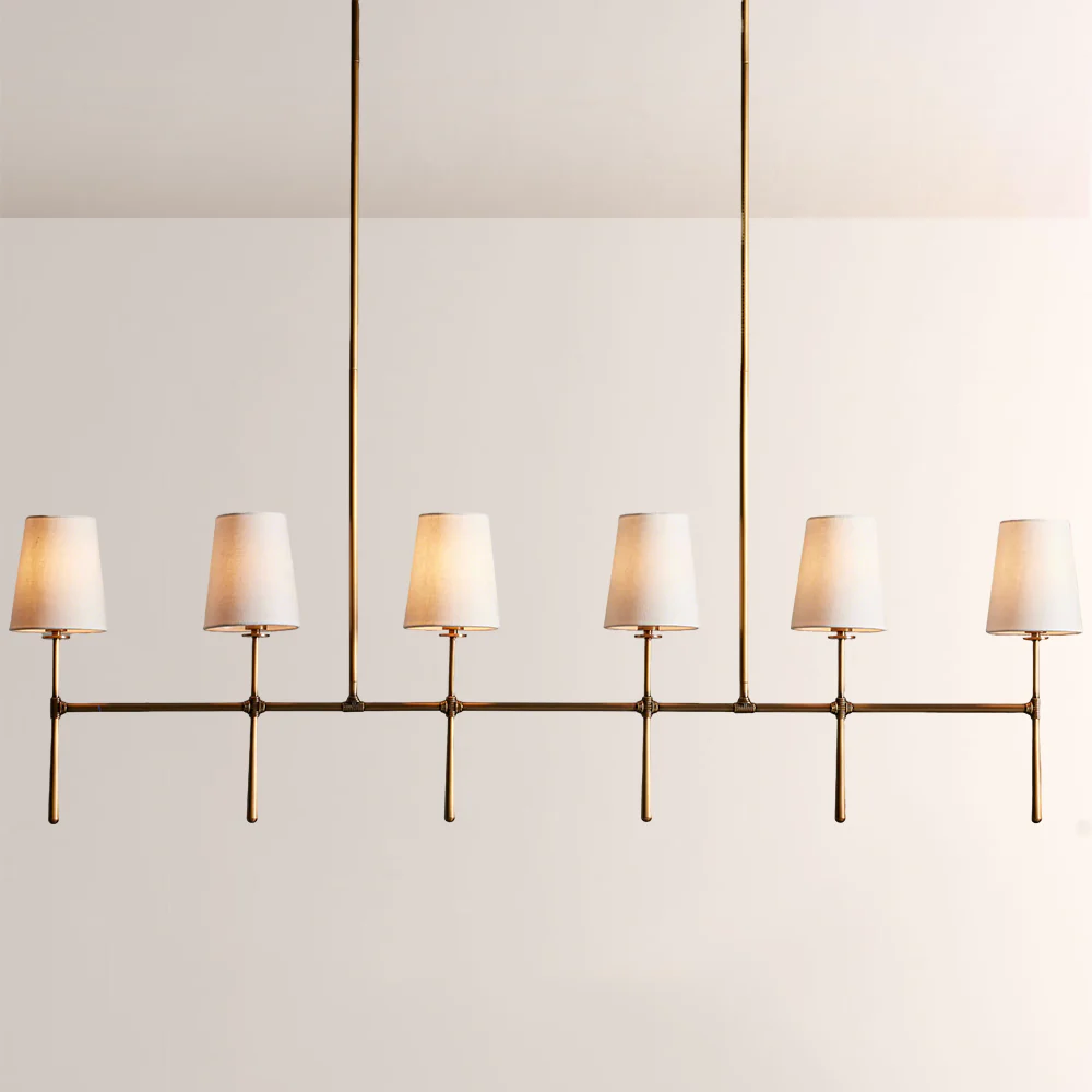Rhoda Linear Chandelier 5/6 Light - Image 1