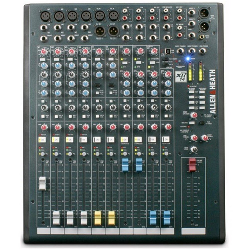 Allen & Heath XB-14-2 Compact Radio Broadcast Mixer - Image 1
