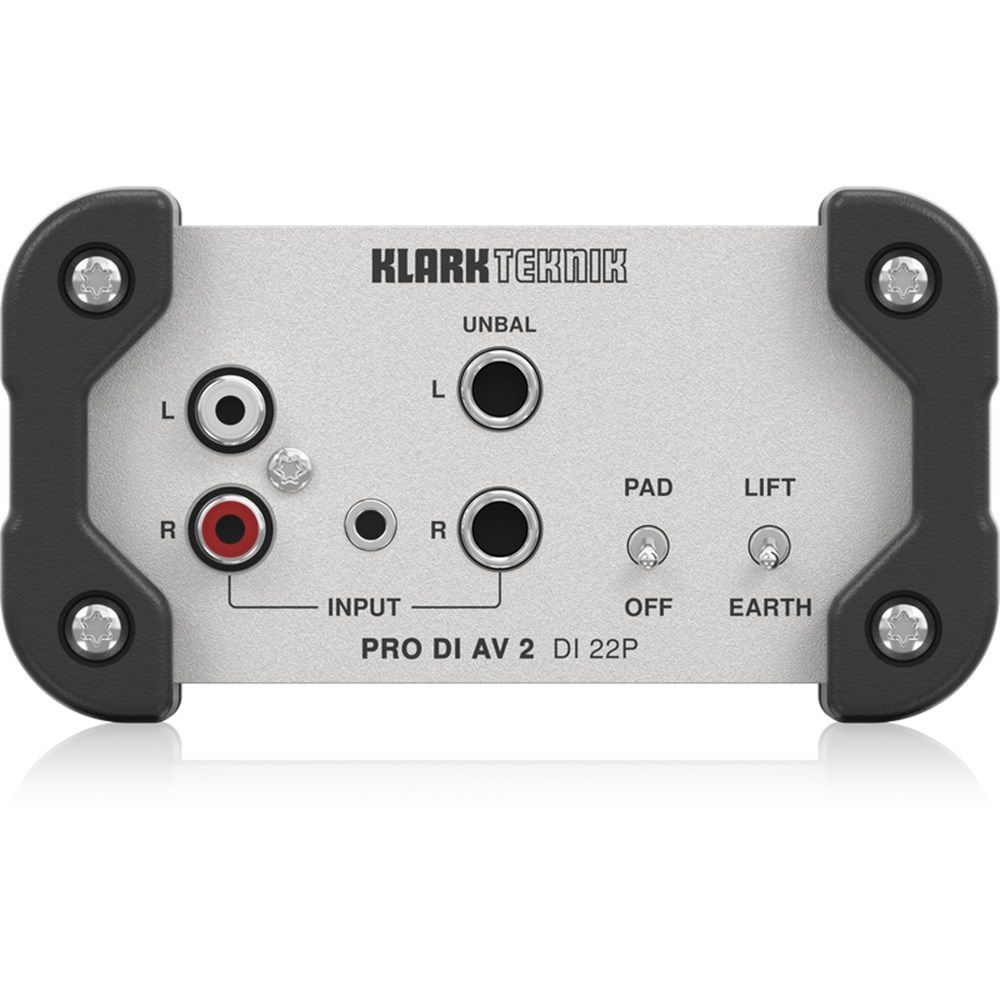 Klark Teknik DI 22P Passive Stereo DI Box w/ Midas Transformers - Image 1