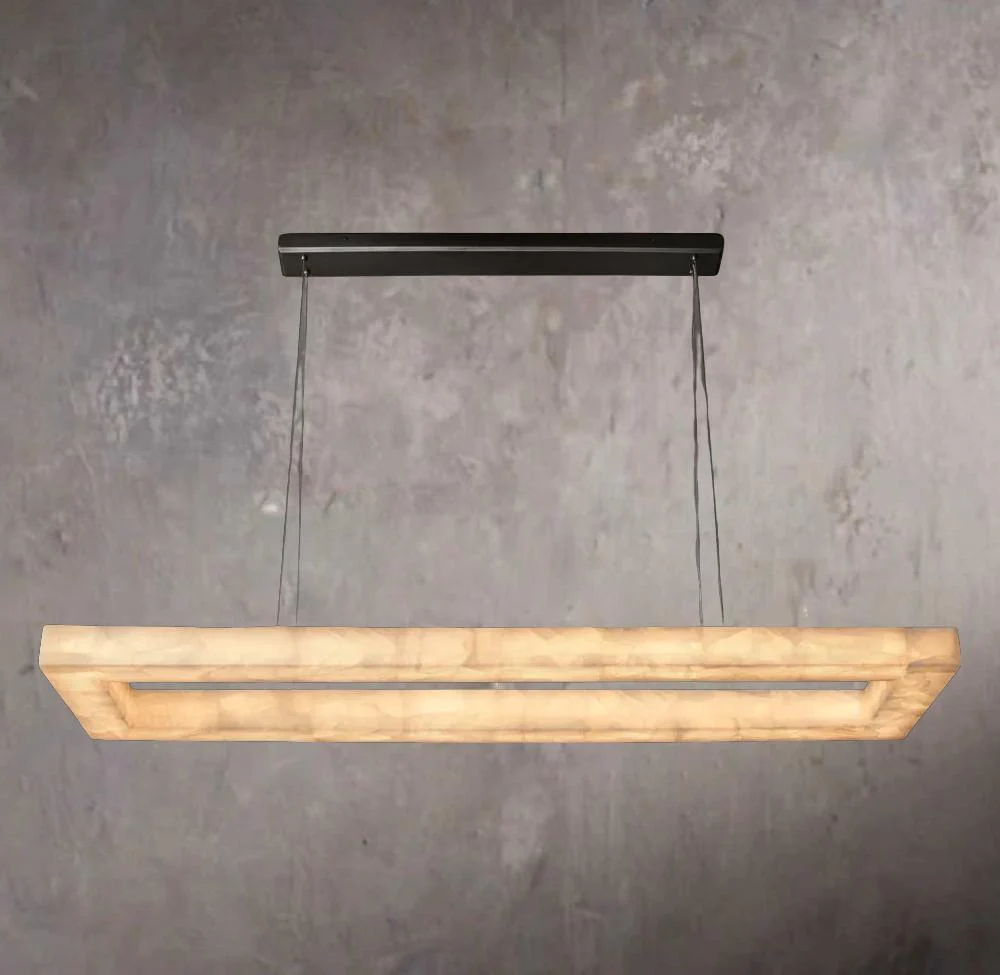 Rivages Glow Rectangular Chandelier 72" - Image 1