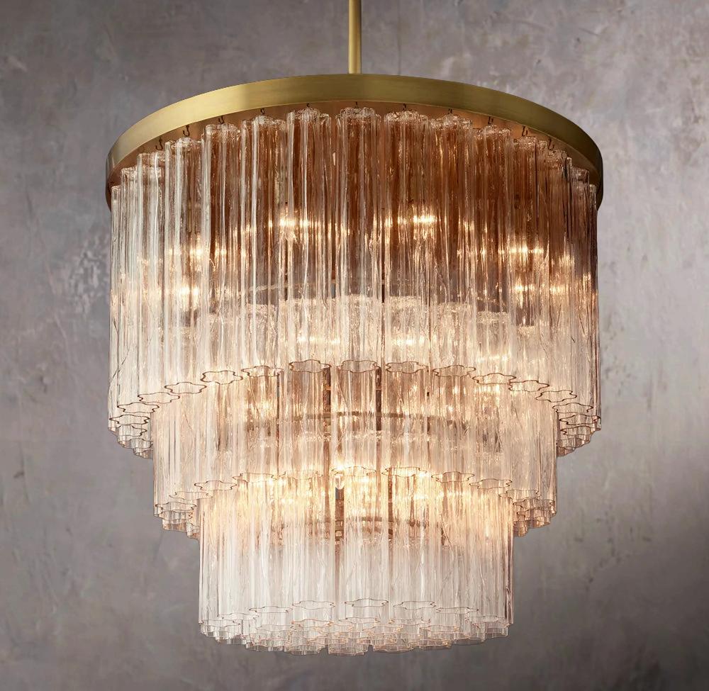 Cielo Triple-Layer Circular Pendant Light 36" - Image 1