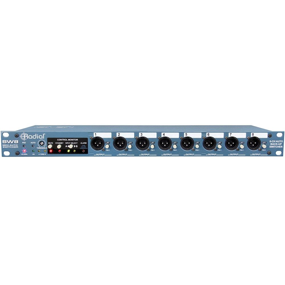 Radial Engineering SW8 Mk2 8-Channel Auto Switcher - Image 1