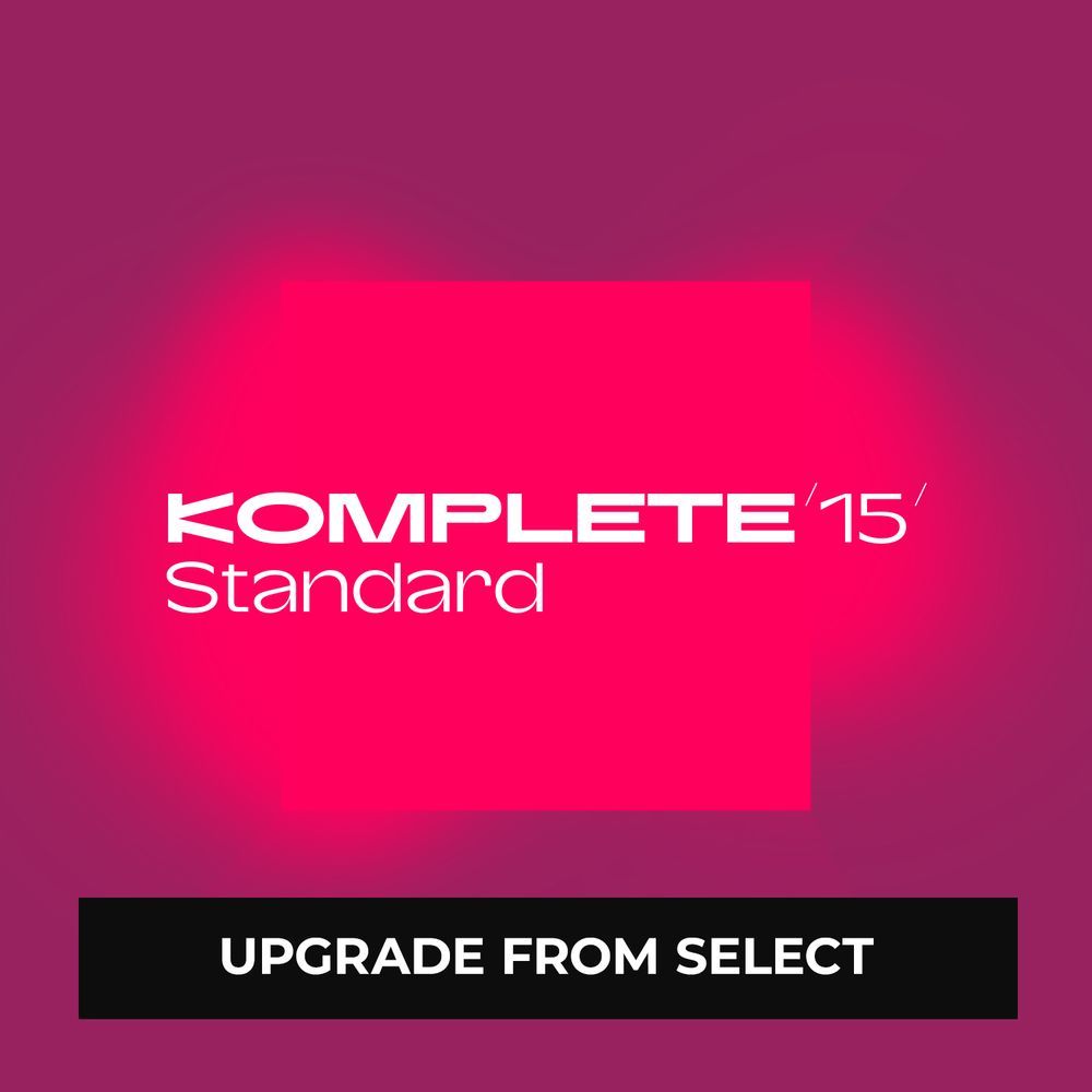 Native Instruments Komplete 15 Standard Upgrade for KSelect (eLicence) - Image 1