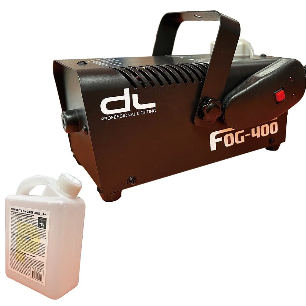 DL FOG 400 Package w/ 1 x DL FOG 400 Smoke Machine & 1L Smoke Fluid - Image 1