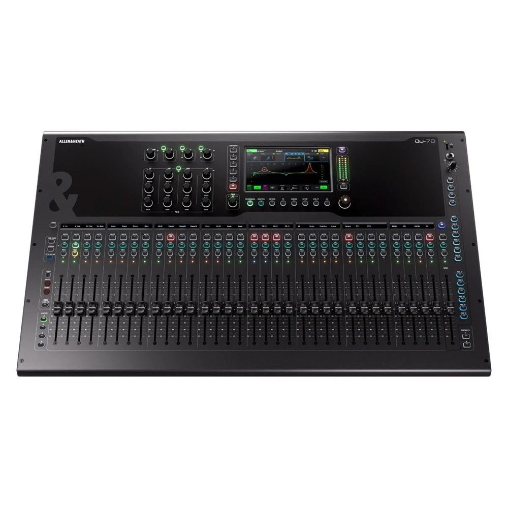Allen & Heath Qu-7 Compact 38 In 24 Out 96K Digital Mixer w/ 33 Faders - Image 1