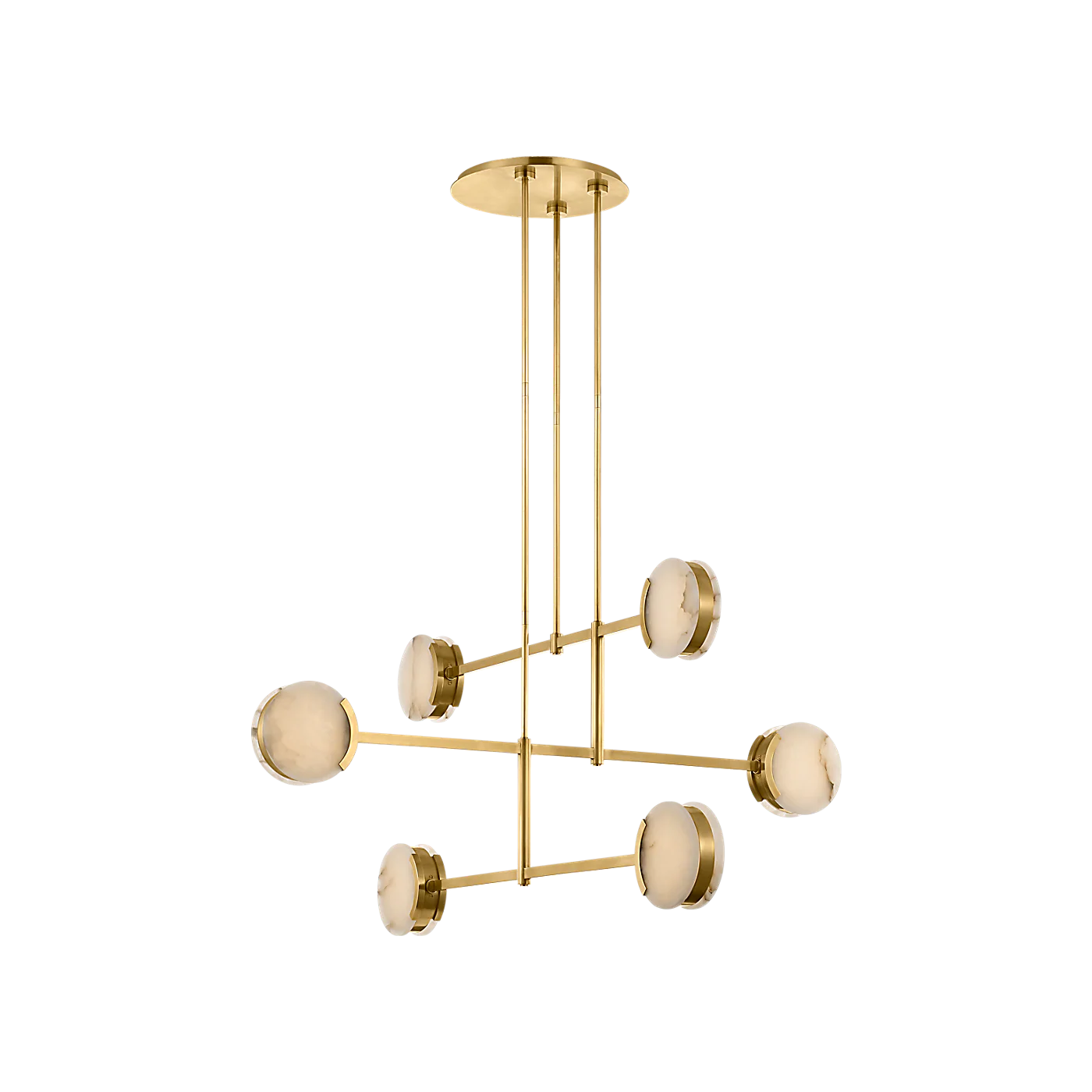 Melange 54" Multi-Positional Chandelier - Image 3