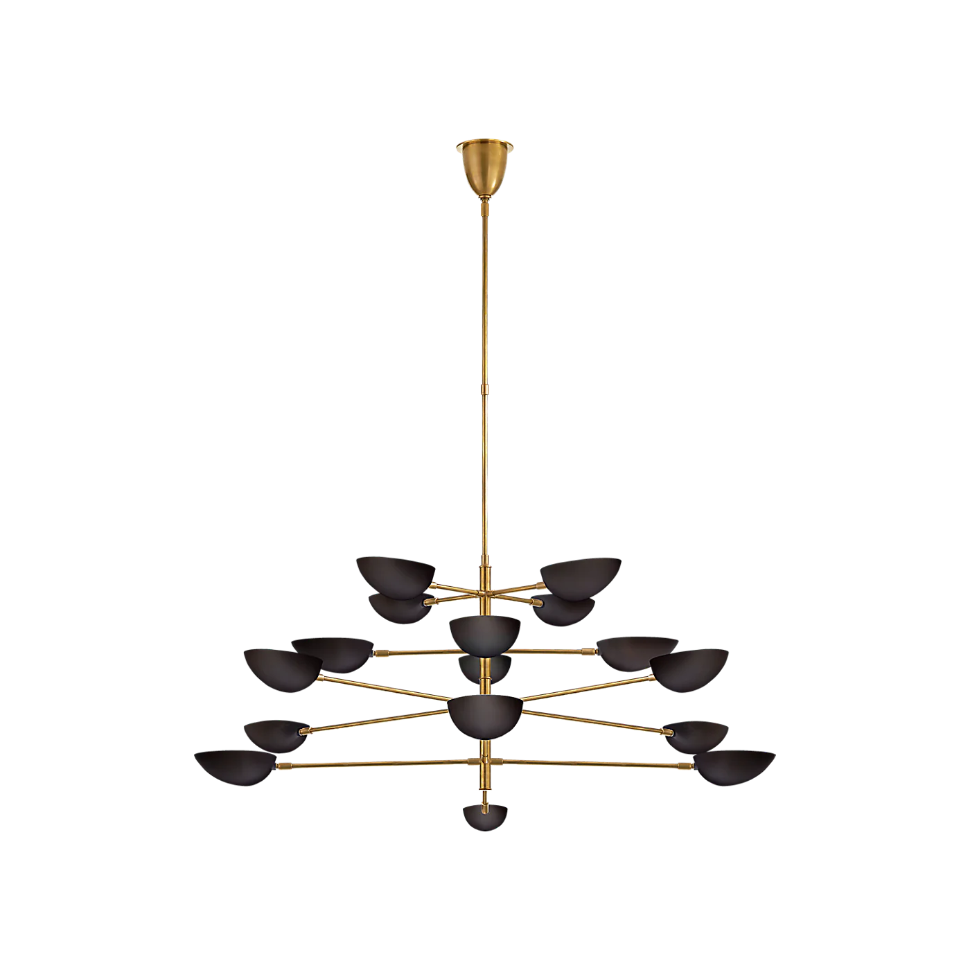 Graphic Grande Four-Tier Chandelier - Image 1
