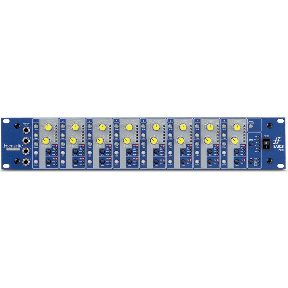 Focusrite ISA828 MkII 8-Ch Classic Microphone Pre-Amp - Image 1