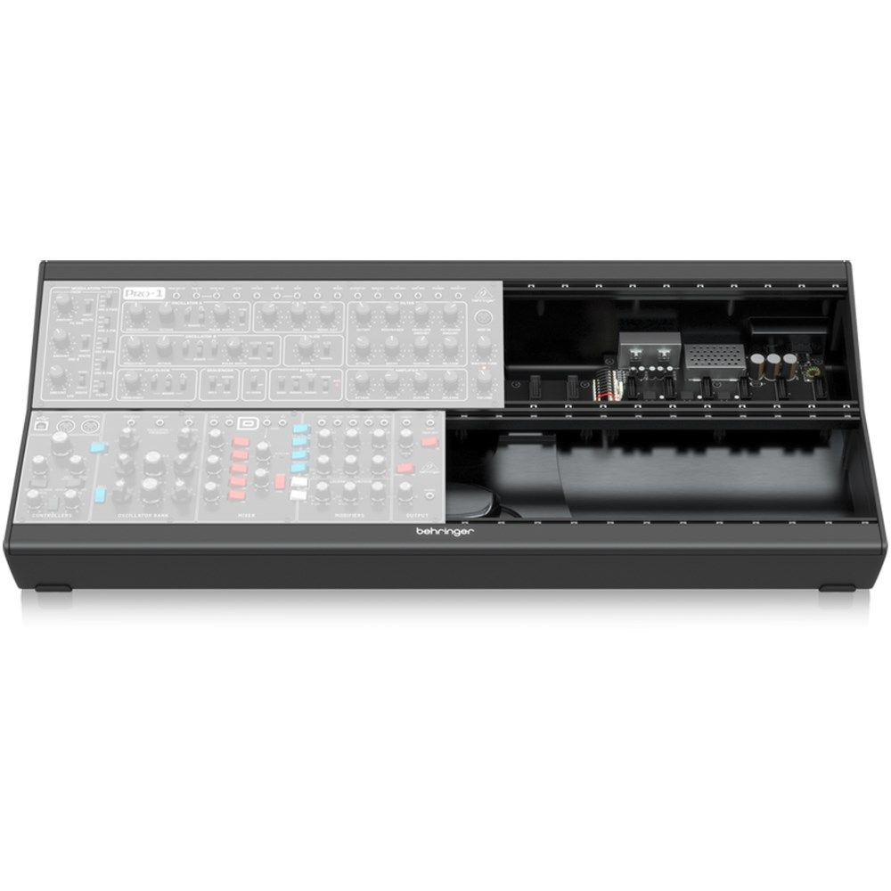 Behringer Eurorack Go Mobile 2x 140 HP Eurorack Case w/ 3A PSU & 32 Power Connectors - Image 1