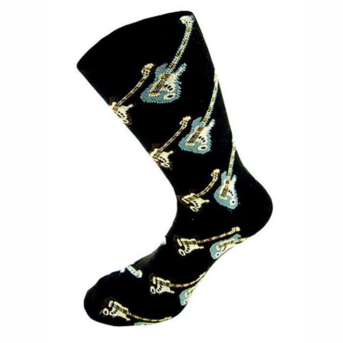 Music Gifts Guitars Socks - Image 1