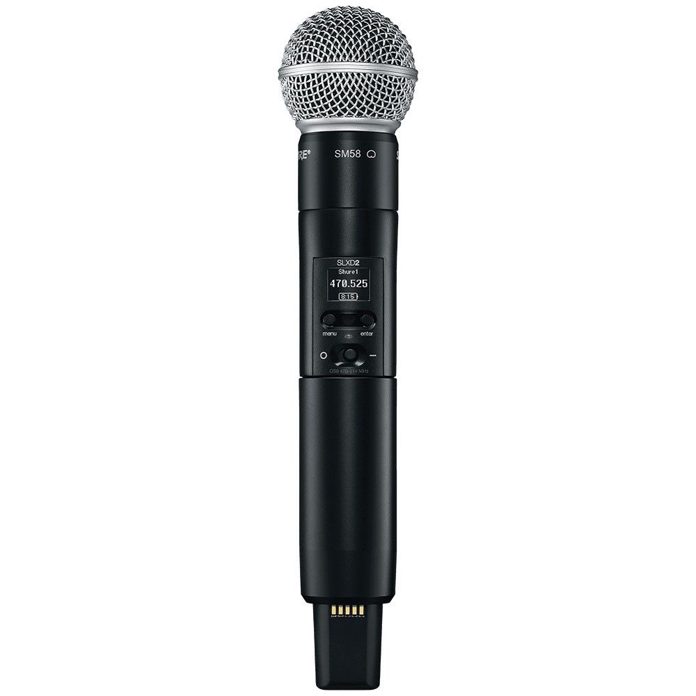 Shure SLXD2/SM58 Wireless Digital Handheld Transmitter (H57 Band) - Image 1