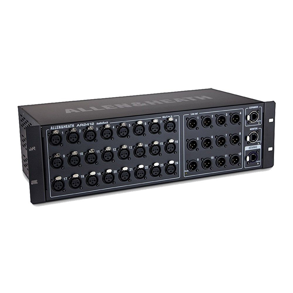 Allen & Heath AR2412 24-In/12-Out Main Audio Rack - Image 1