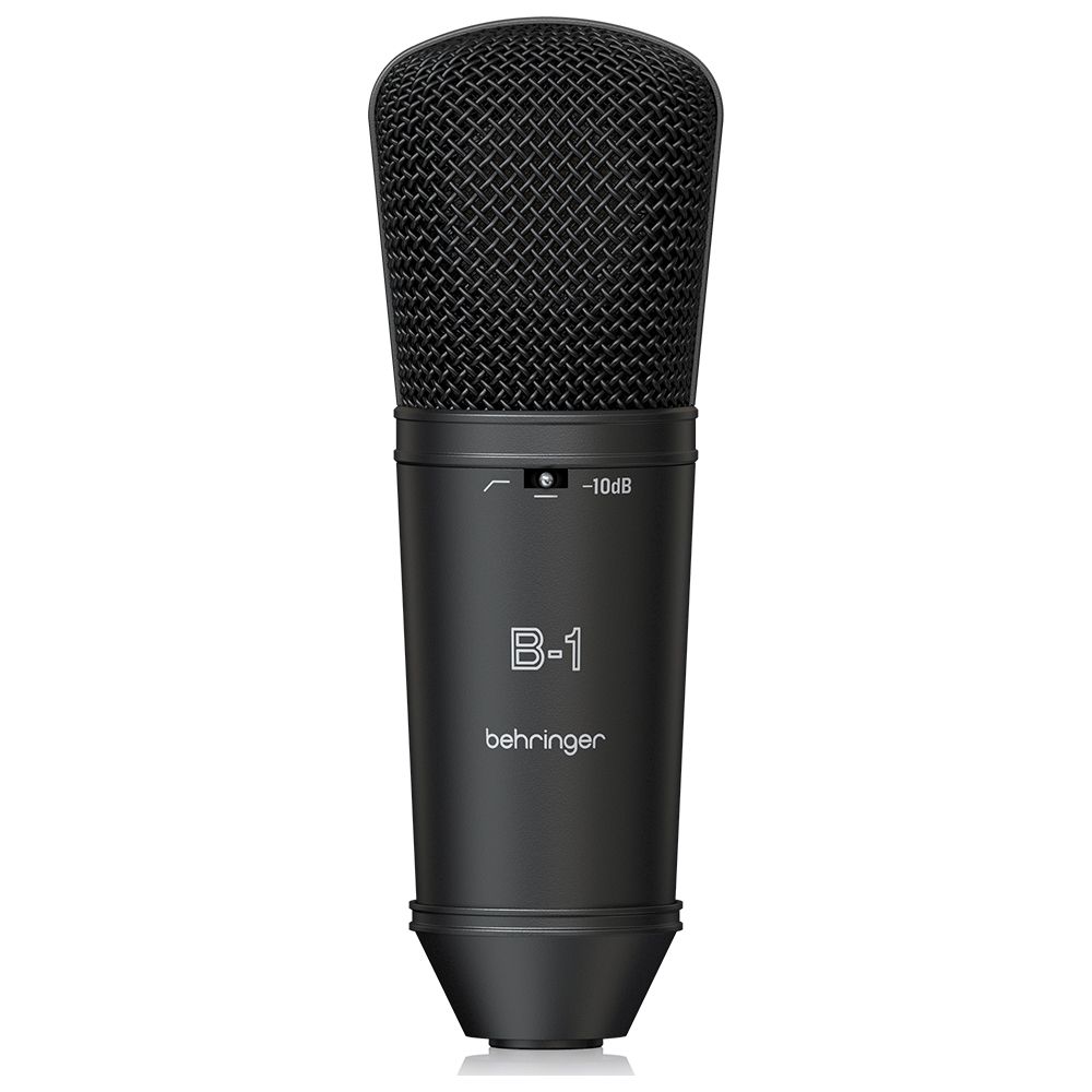 Behringer B-1 Large-Diaphragm Studio Condenser Microphone (Dark Edition) - Image 1