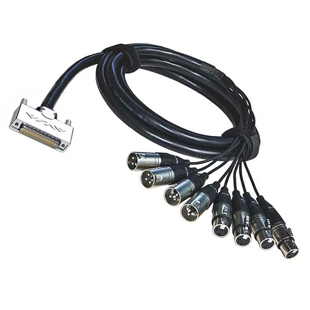 Alva AES DB25 4 x XLRM & 4 x XLRF Cable Pro Series (5m) - Image 1
