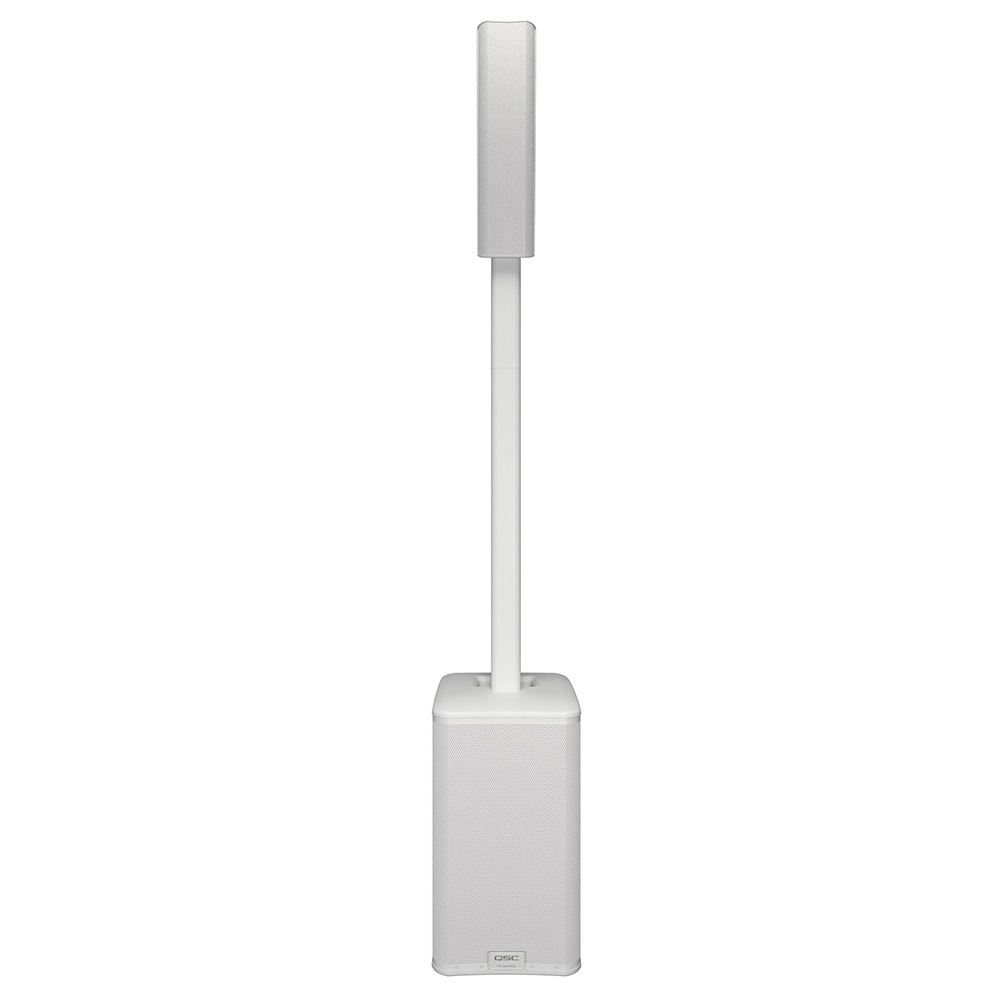 QSC KC12 3000W Active Column Loudspeaker System (White) - Image 1