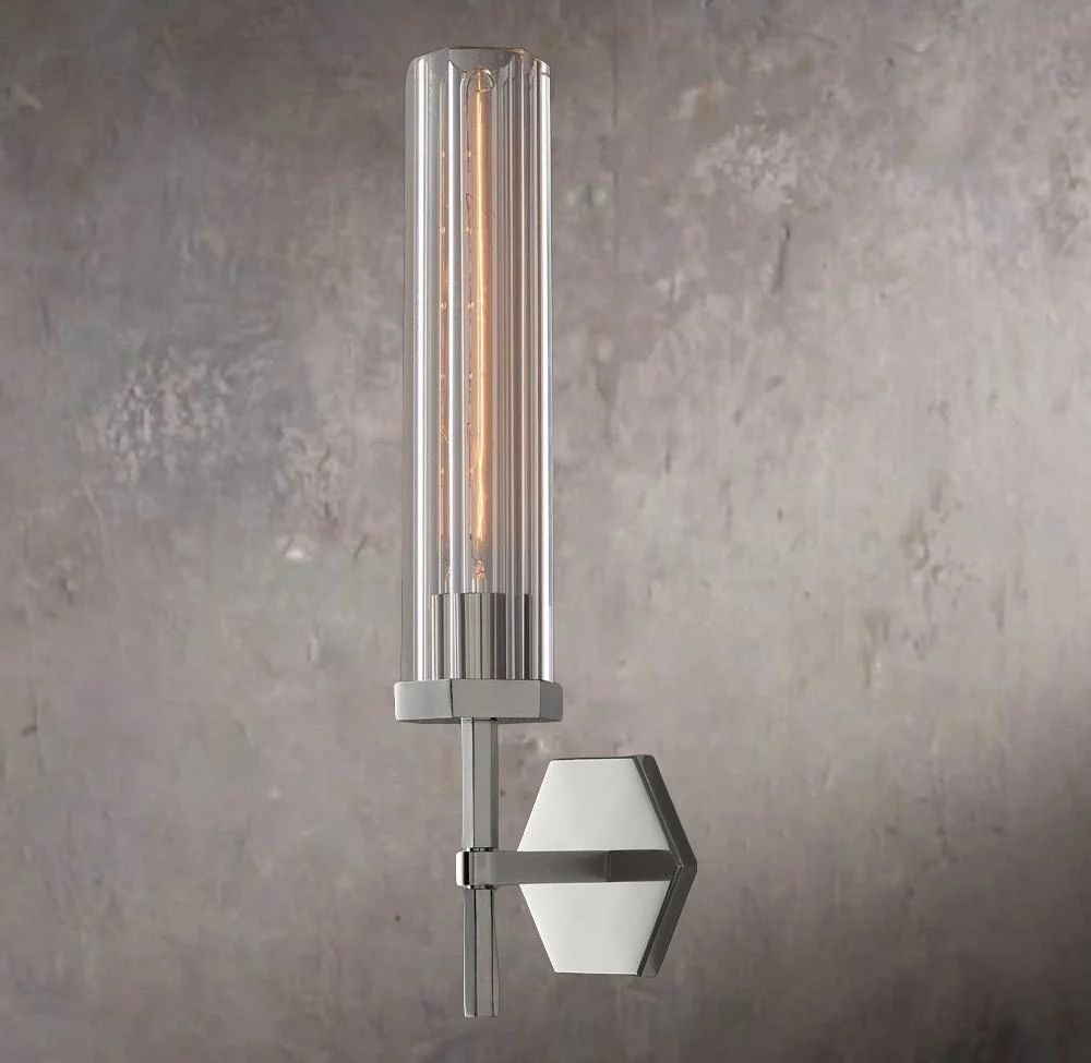 Lambeths Six-Sided Grand Wall Sconce - Image 2
