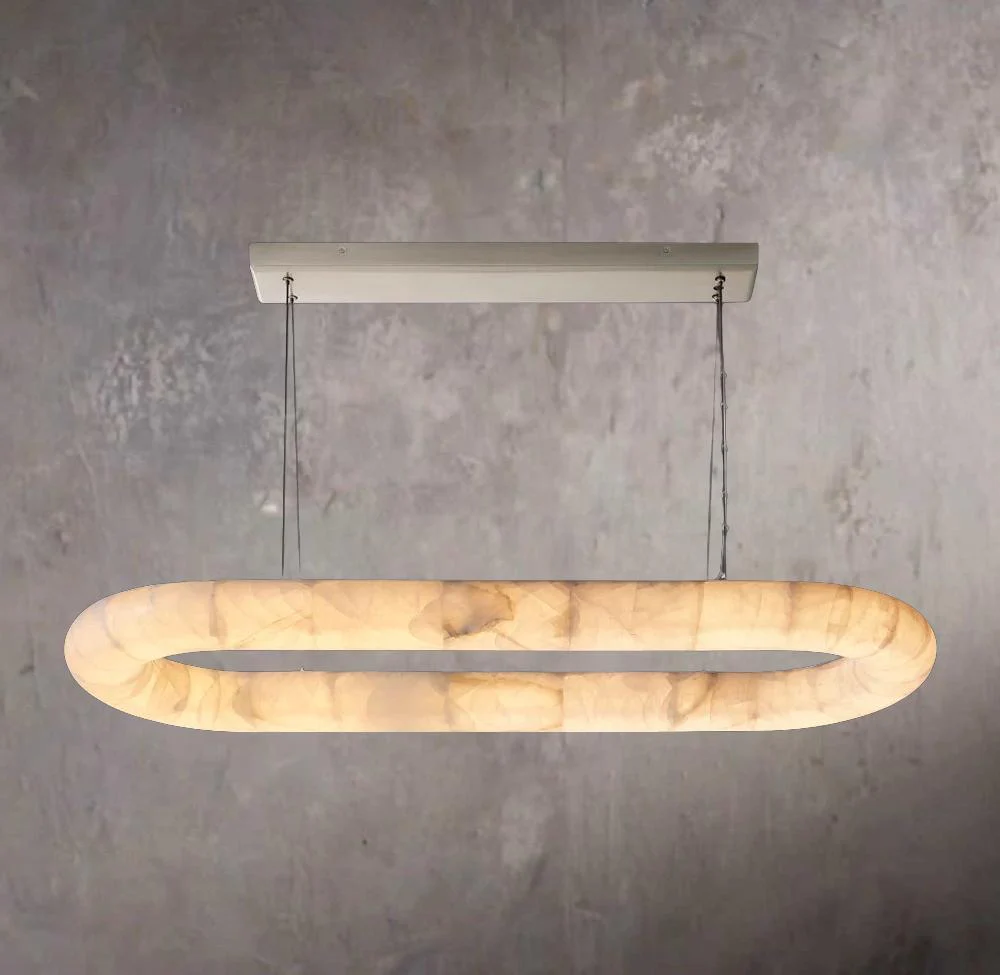 Rivages Smooth Oval Chandelier 57" - Image 2