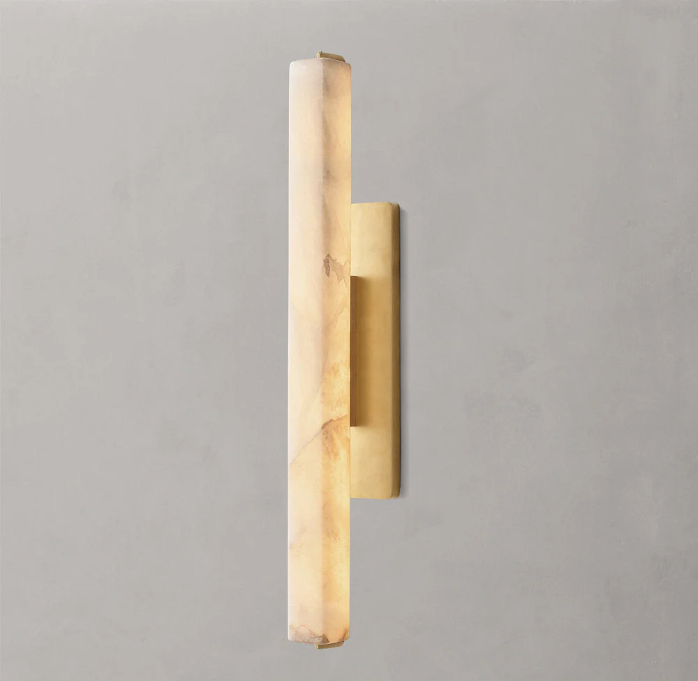 Audubon Alabaster Single Wall Sconce - Image 3