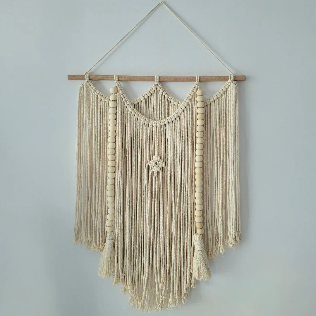 ديكور حائط مكرمية 80×60سم - BIRD39 - Image 1