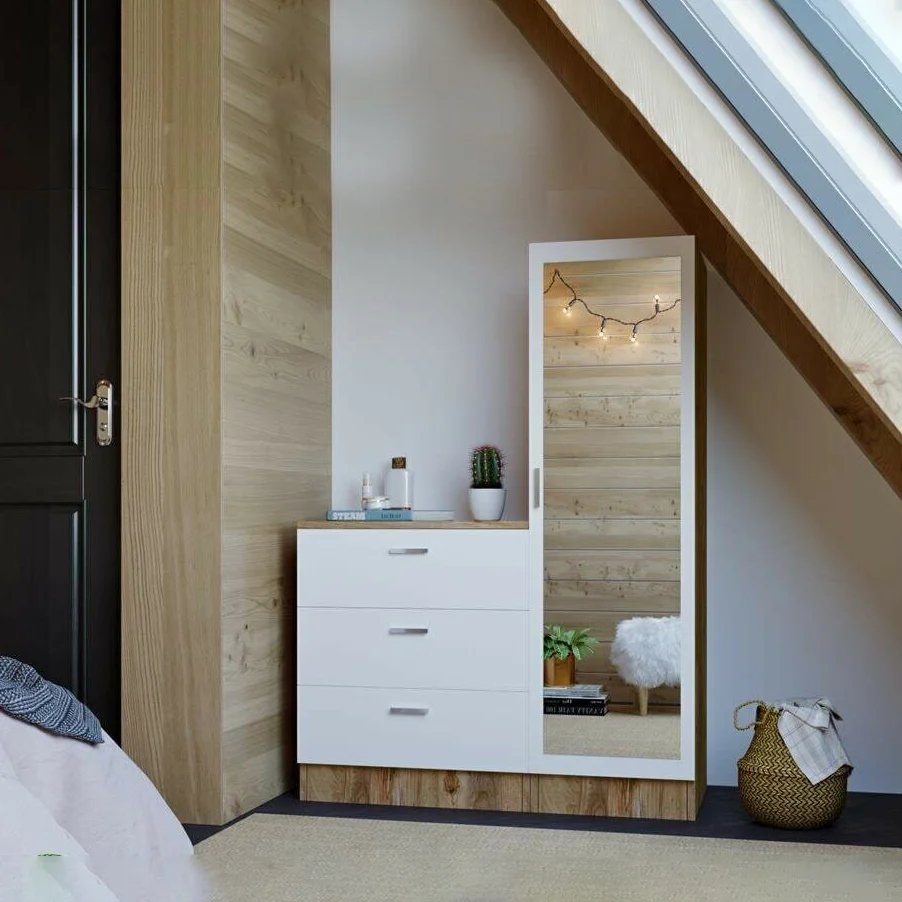 تسريحة مع وحدة أدراج 140×100سم - SHR203 - Image 3