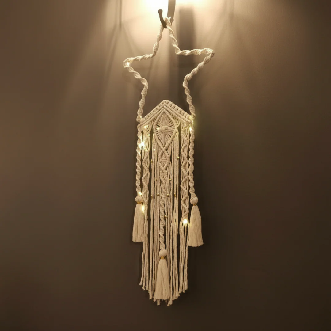 ديكور حائط مكرمية 65×30سم - DIVA26 - Image 1