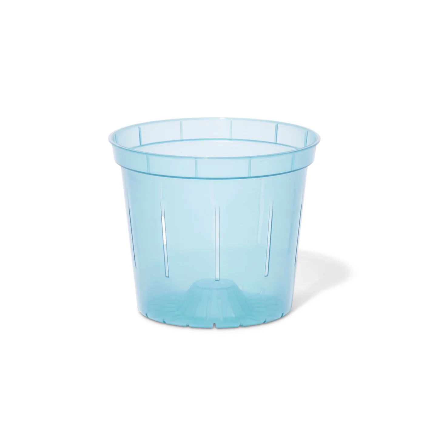 3″ Blue Sapphire Slotted Orchid Pot