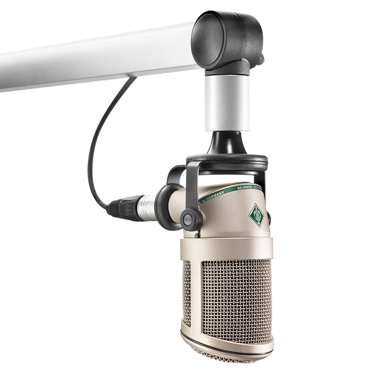 Neumann BCM705 Broadcast Dynamic Hypercardioid Microphone (Nickel) - Image 1