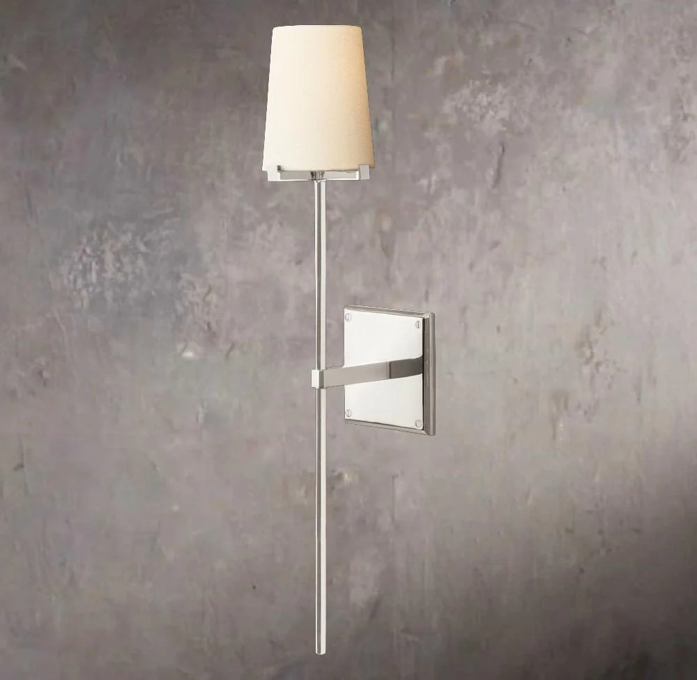 Pauillacs Textile Shade Wall Sconce - Image 2