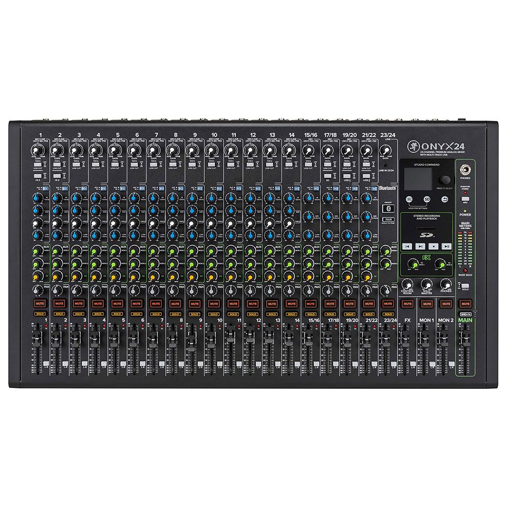 Mackie Onyx24 24-Channel Premium Analog Mixer w/ Multi-Track USB - Image 1