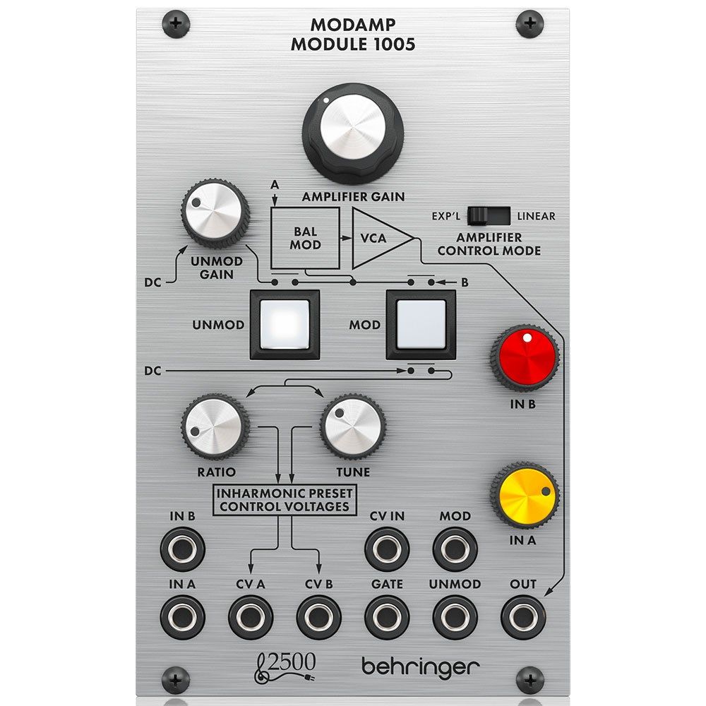 Behringer 1005 Legendary 2500 Series Ring Modulator & VCA Modamp Module for Eurorack - Image 1