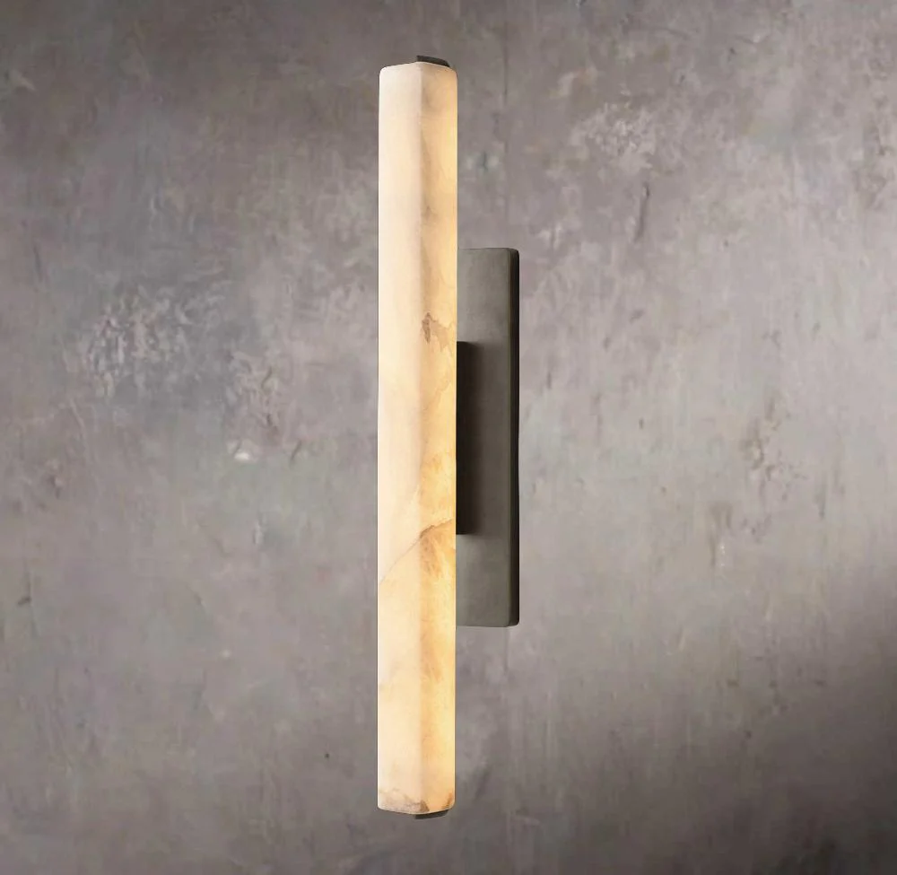 Audubon Alabaster Single Wall Sconce - Image 2