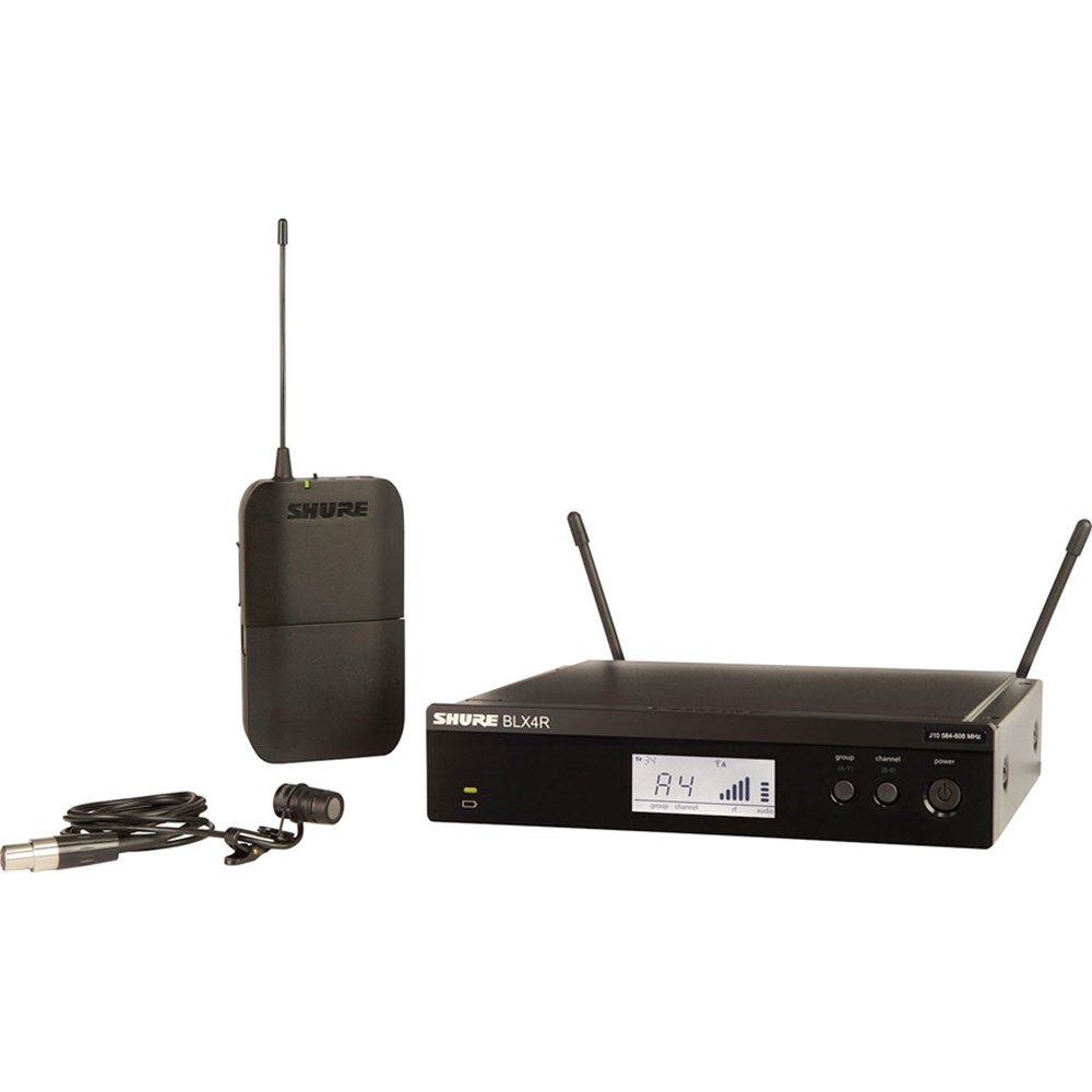 Shure BLX14R / W85 Lapel System K14 (Rack) - Image 1