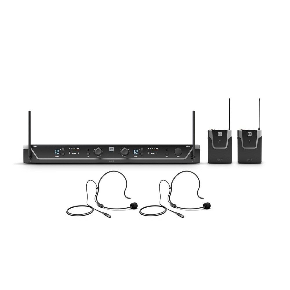 LD Systems U305 Wireless Dual Headset System 584-608 MHz - Image 1