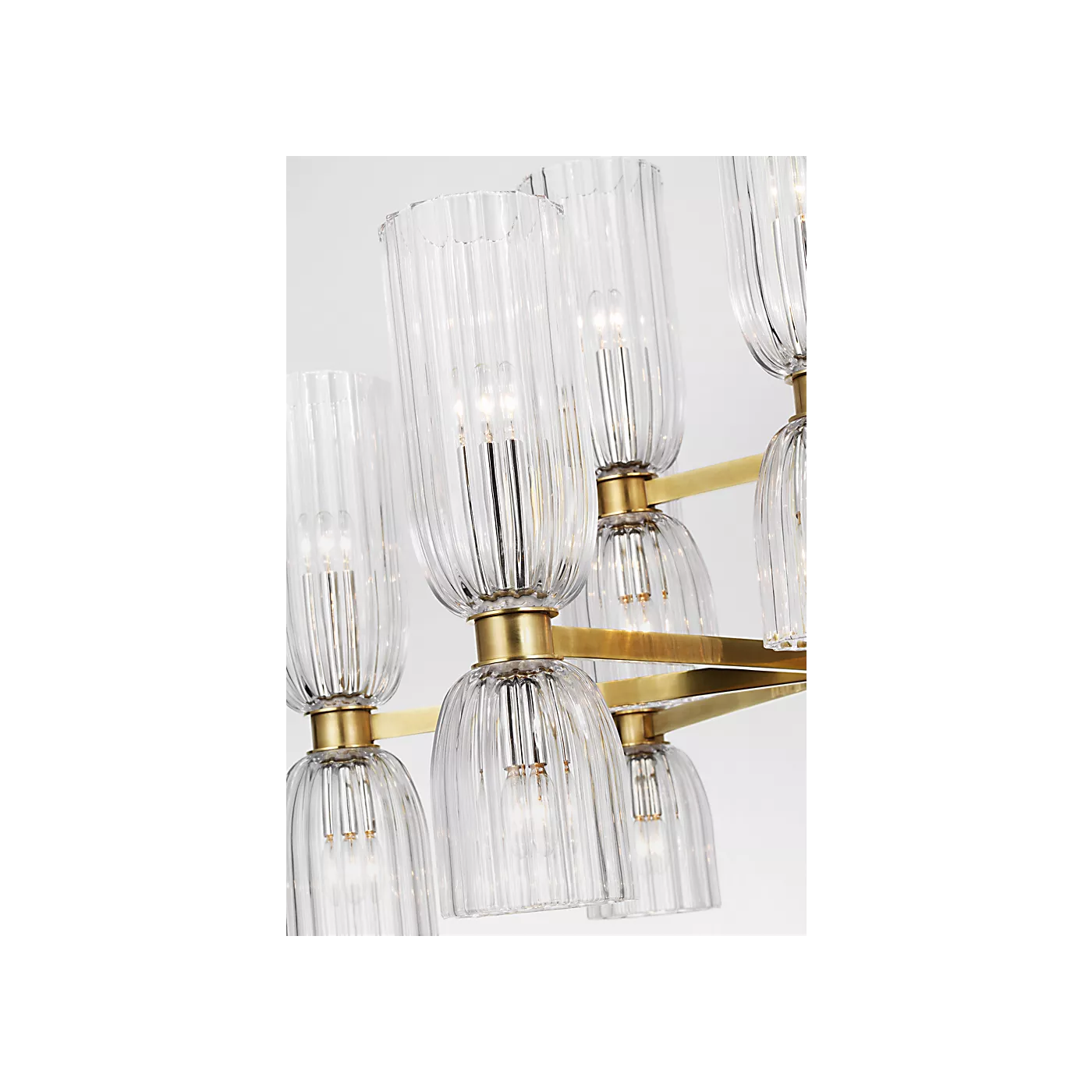 Asalea Medium Two-Tier Chandelier - Image 3