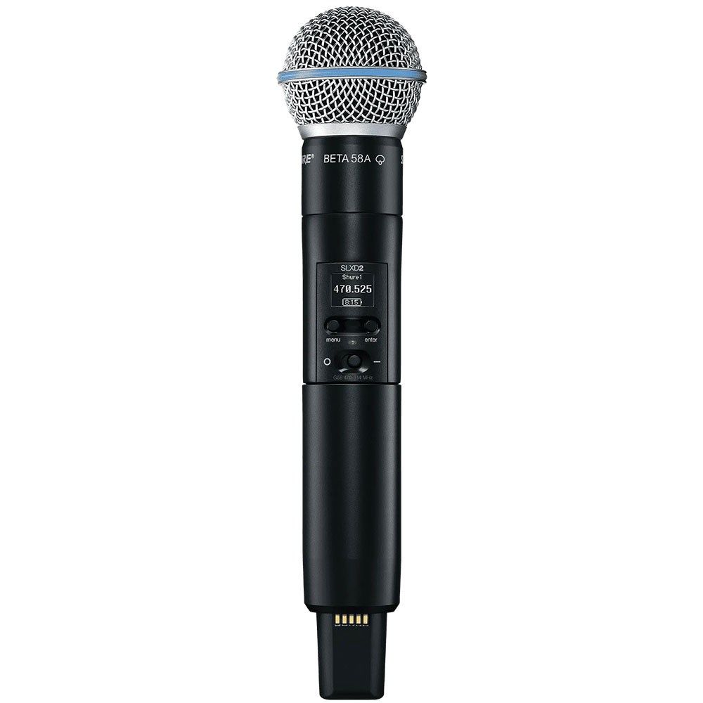 Shure SLXD2/B58 Wireless Digital Handheld Transmitter (H57 Band) - Image 1
