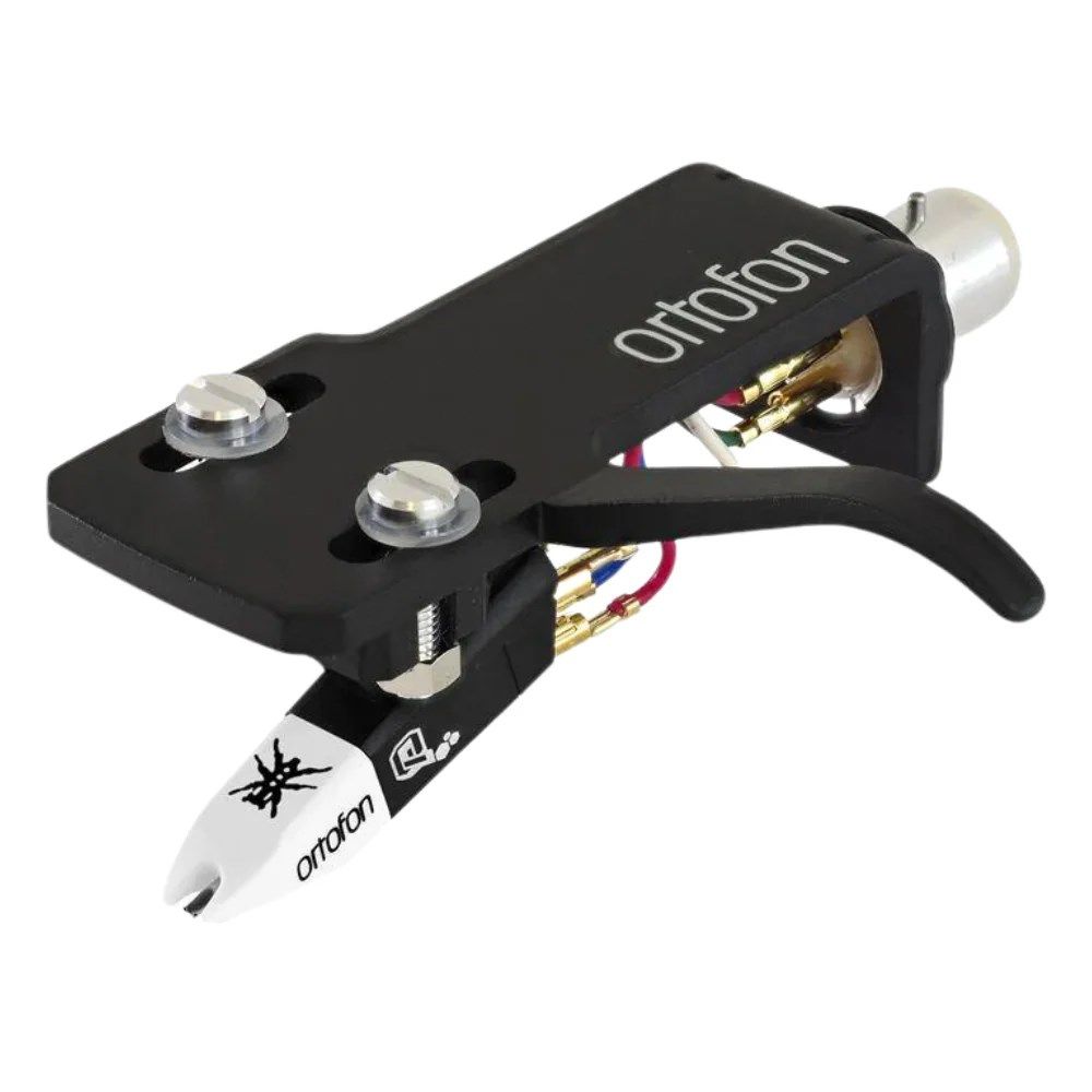 Ortofon OM QBert Cartridge w/ SH4 Headshell - Black/White (Single) - Image 1