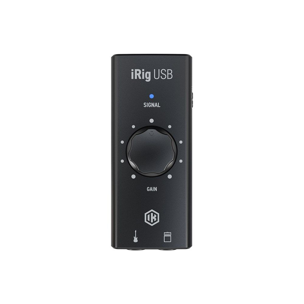 IK Multimedia iRig USB Guitar Interface for iOS, Mac & PC w/ USB-C Support - Image 1