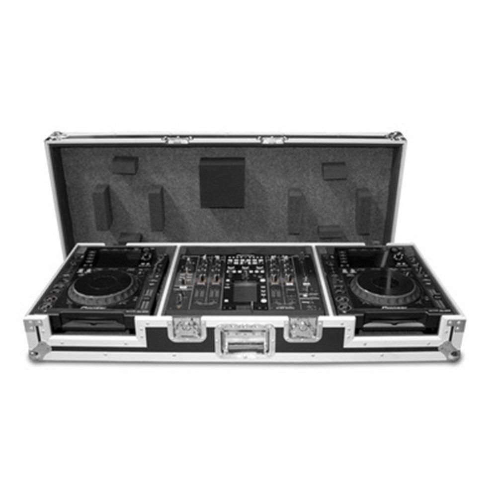 Road Ready RRDJ2000W Coffin Case for Pioneer CDJ2000 Players & DJM2000 Mixer - Image 1