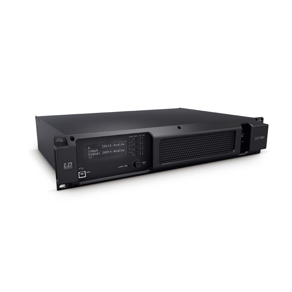 LD Systems DSP45K 4-Channel DSP Power Amplifier w/ Dante - Image 1