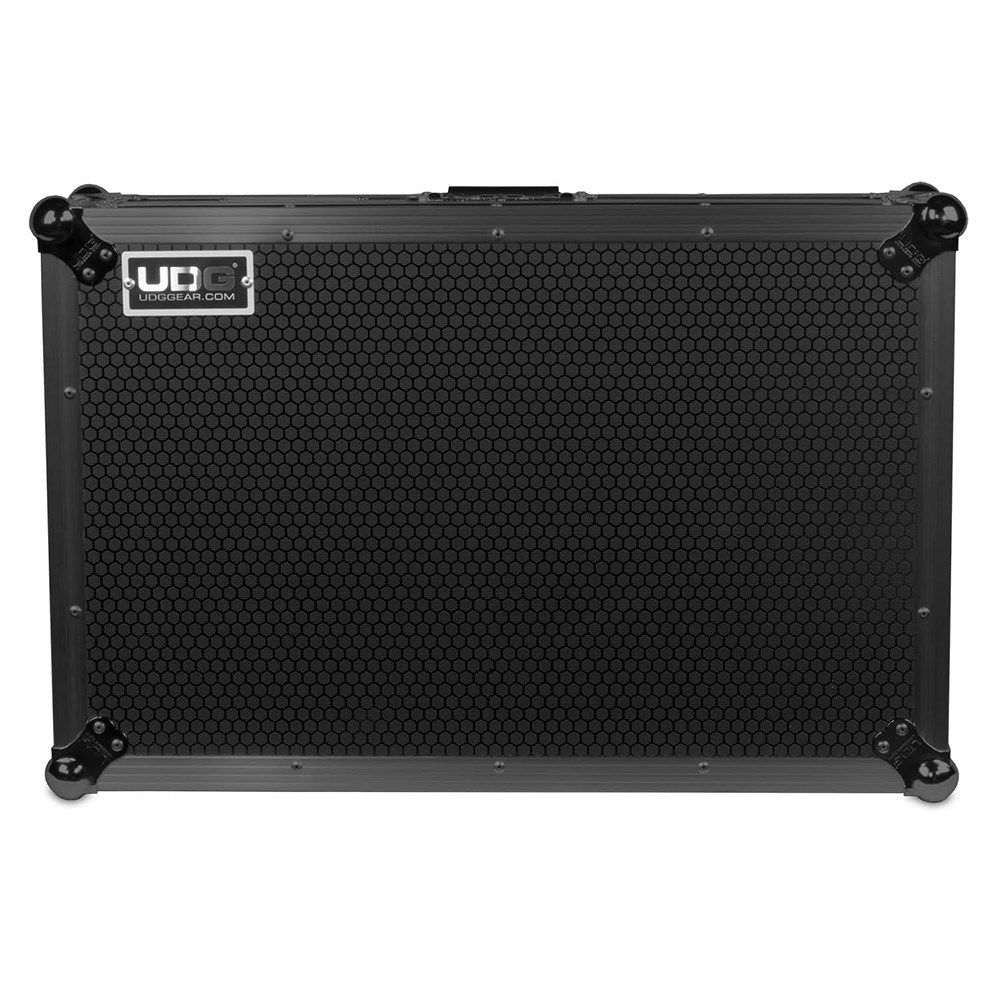 UDG Ultimate Flight Case Pioneer DDJ-REV5 (Black) w/ Laptop Shelf - Image 1