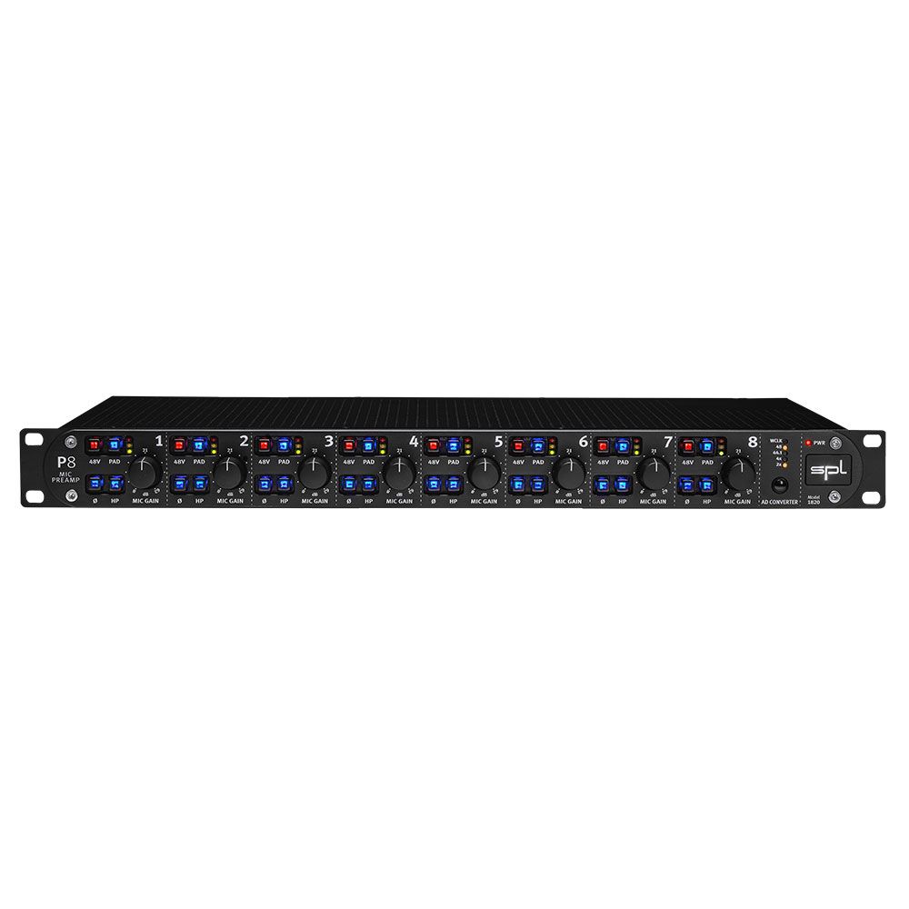 SPL P8 Eight Channel Microphone Preamplifier - Image 1
