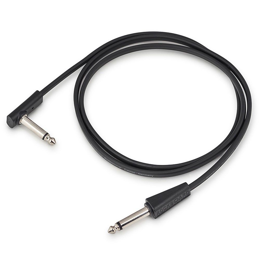 RockBoard Flat Looper/Switcher Connector Cable 100cm Black - Image 1