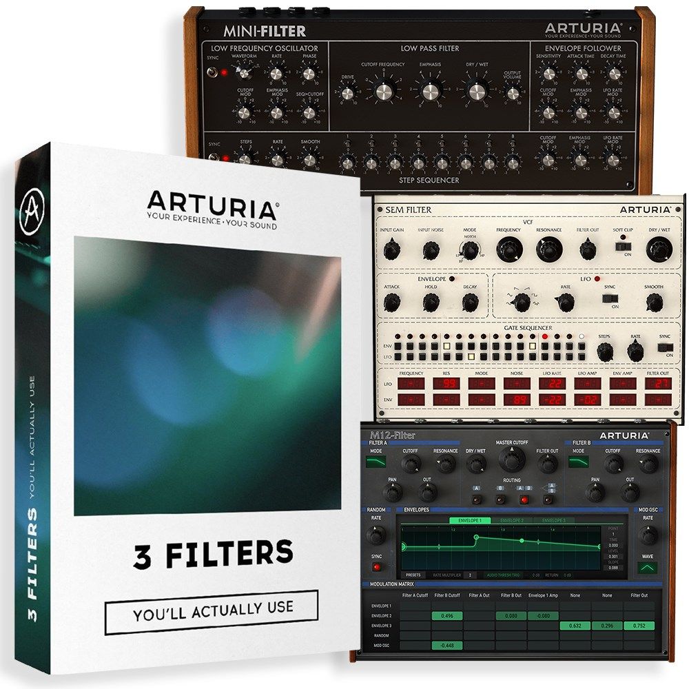 Arturia Filter Bundle (Mini-Filter / M12-Filter / SEM-Filter) - Image 1