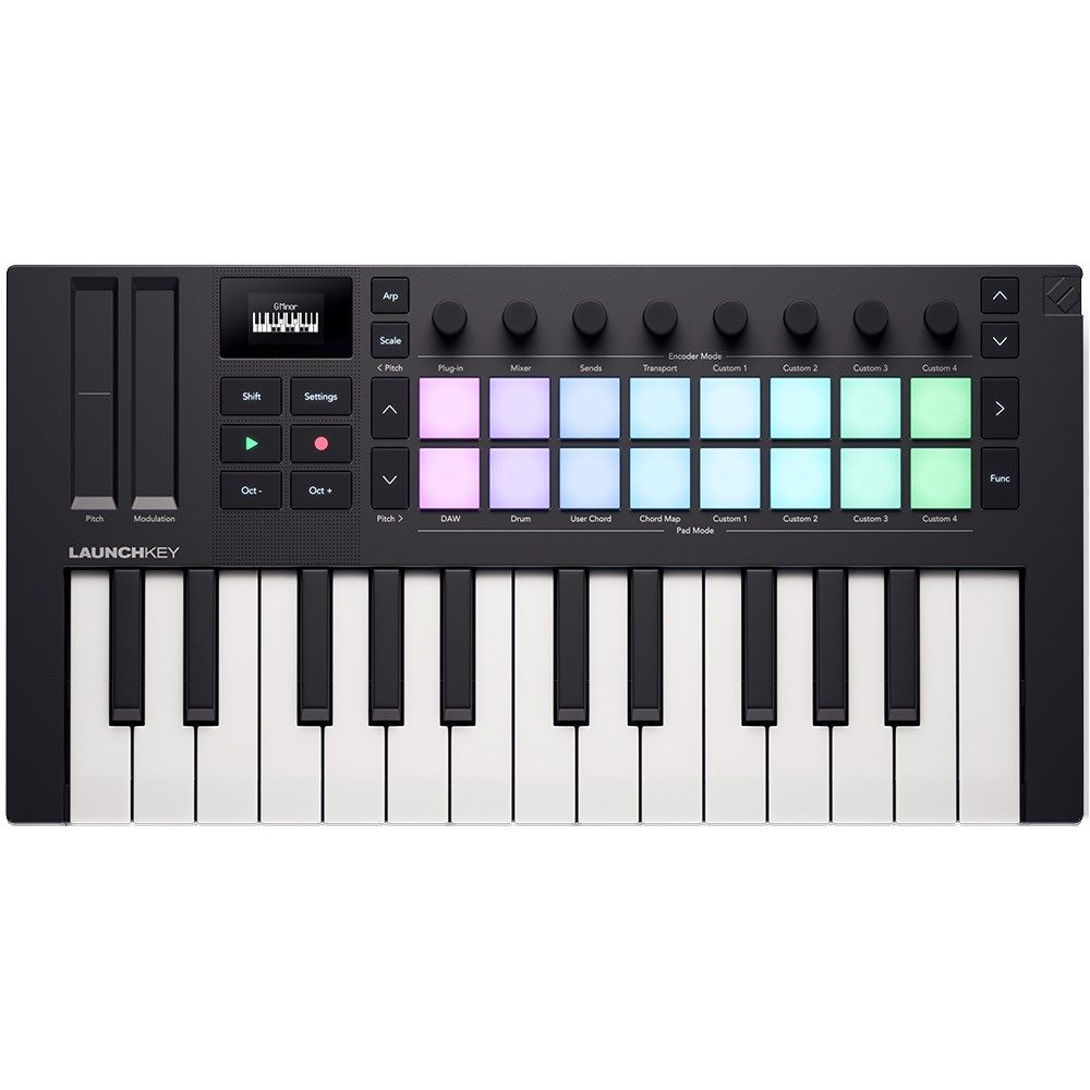 Novation Launchkey Mini MK4 25-Note Mini-Controller MIDI Keyboard - Image 1