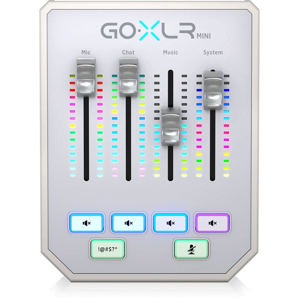 TC Helicon Go XLR Mini All-in-One Audio Interface for Streamers & Creators (White) - Image 1