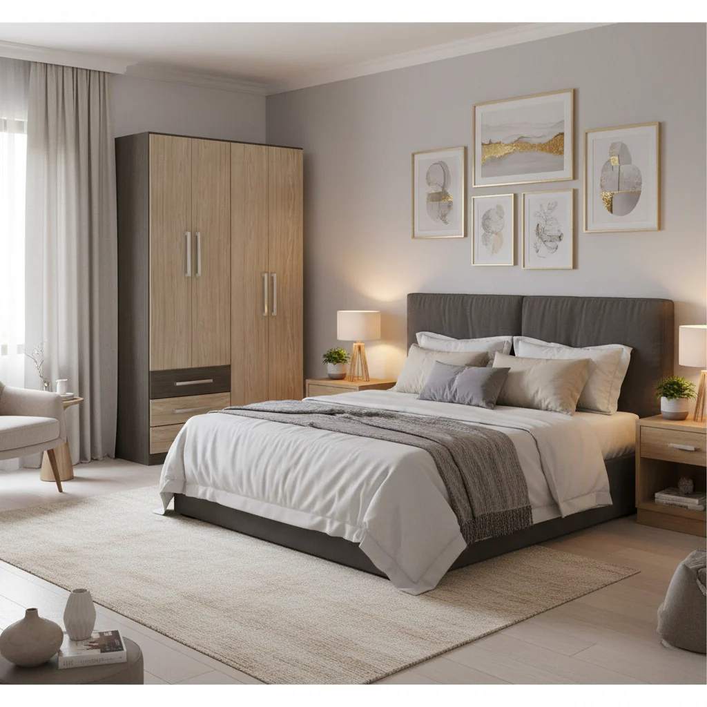 دولاب 220×160سم - DECO358 - Image 1