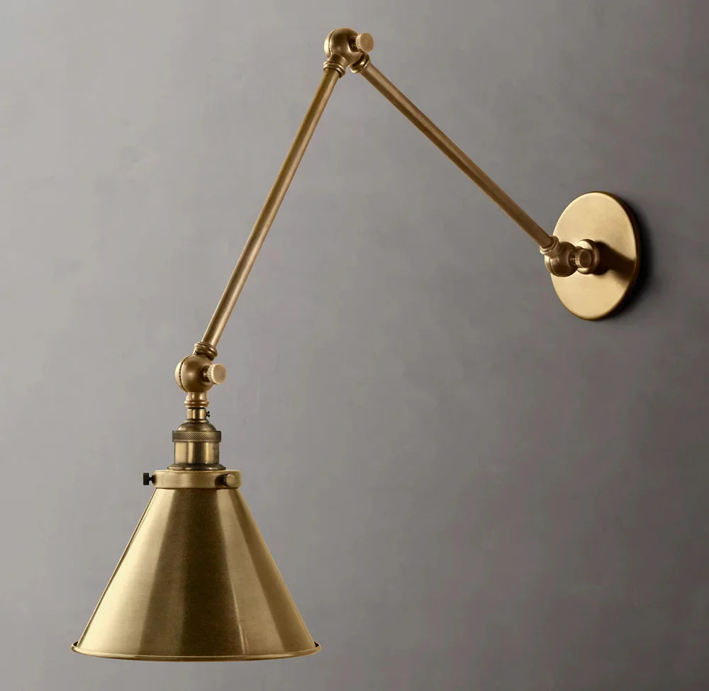 20th Century Library Style Double Wall Sconce - Image 2