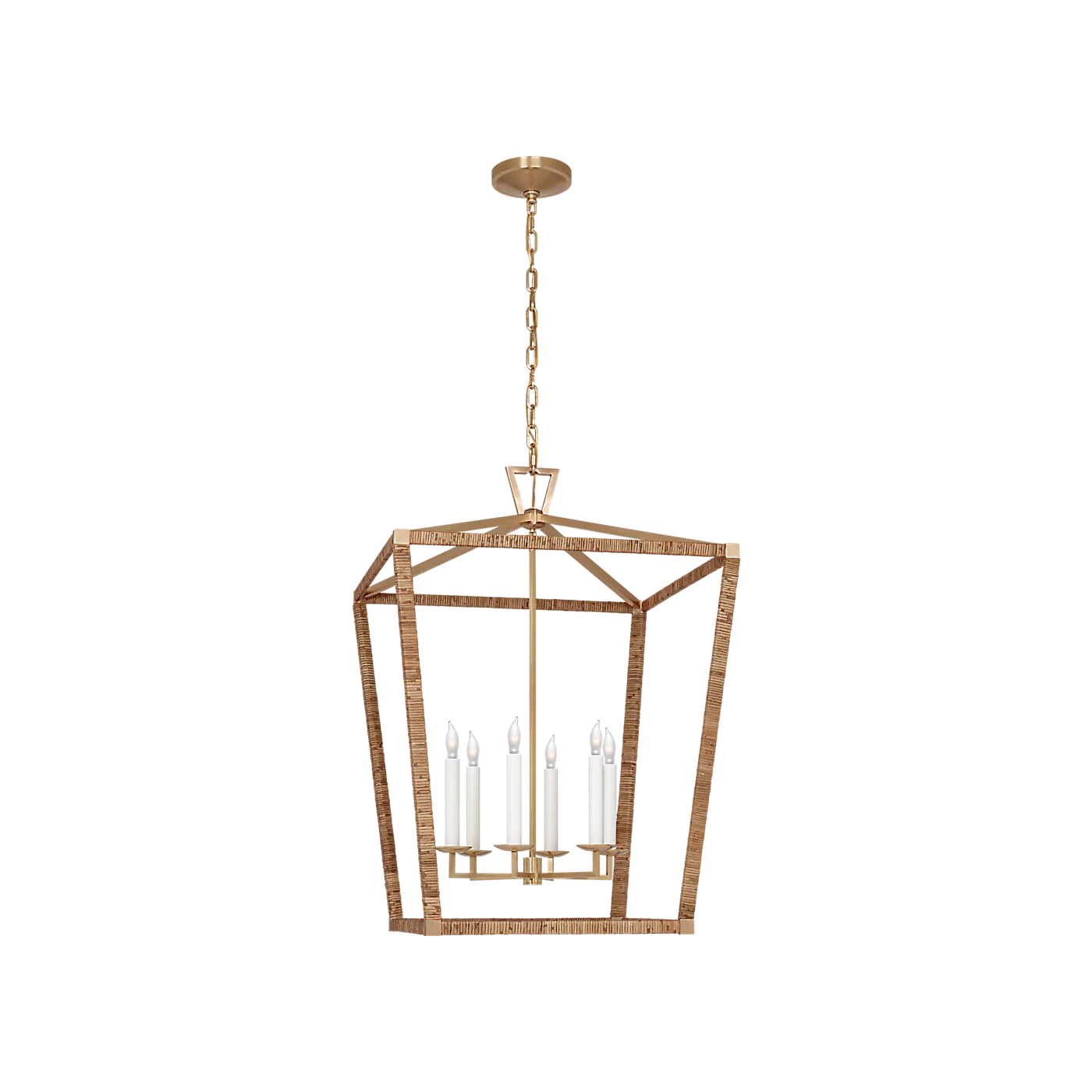 Darlana XL Wrapped Lantern - Image 1