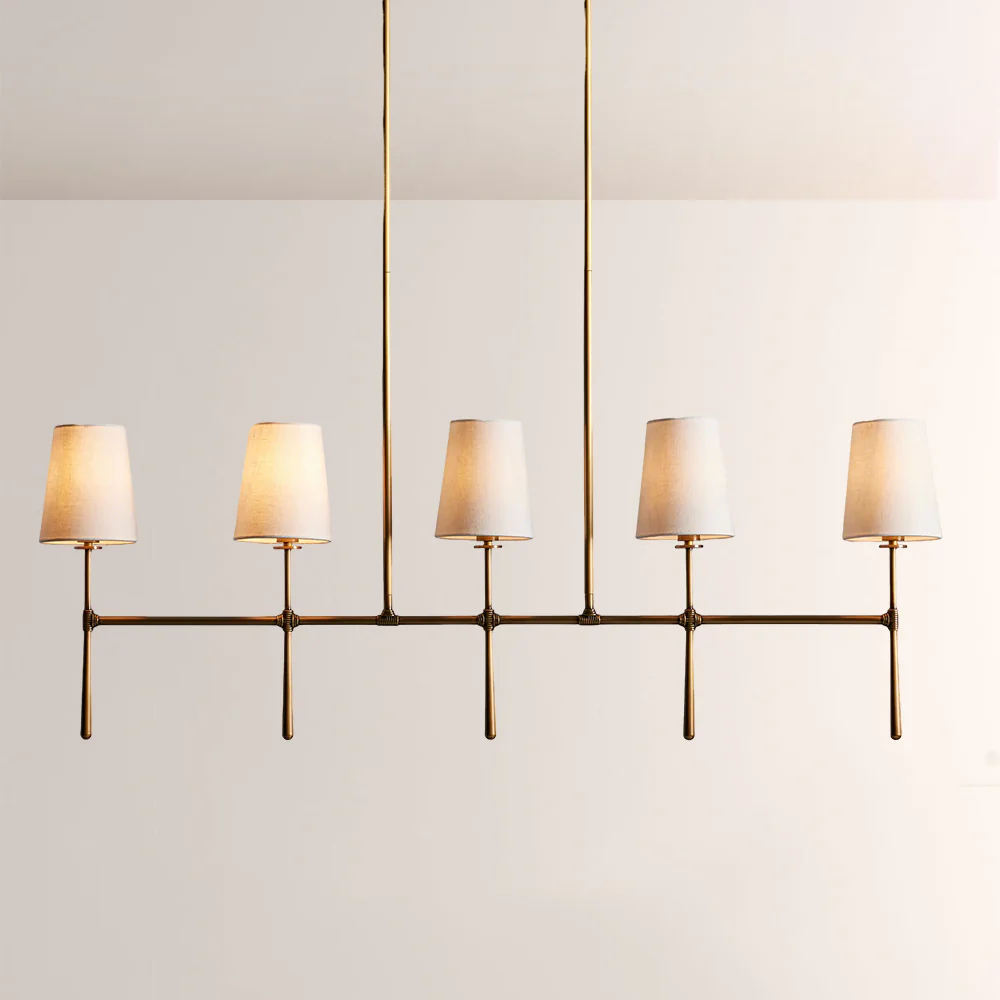 Rhoda Linear Chandelier 5/6 Light - Image 3